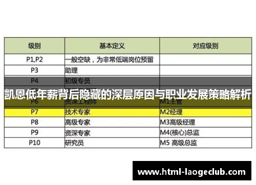 凯恩低年薪背后隐藏的深层原因与职业发展策略解析